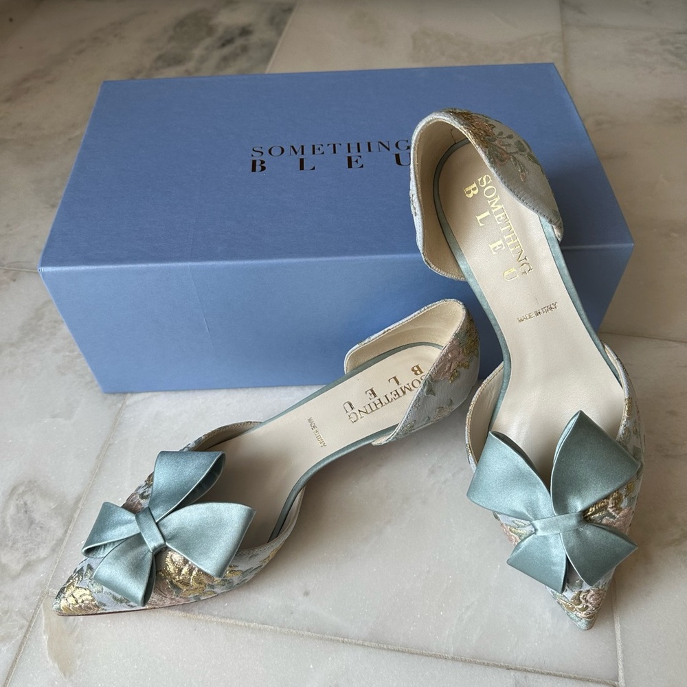 Discontinued | New | Something Bleu Size 7 Heels - Cliff d’Orsay